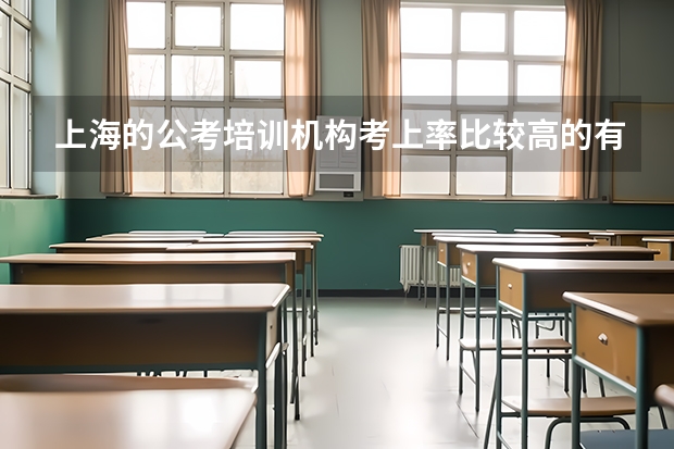 上海的公考培训机构考上率比较高的有哪些,华智公考怎么样?