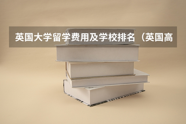 英国大学留学费用及学校排名（英国高中留学学校排名）