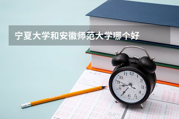 宁夏大学和安徽师范大学哪个好