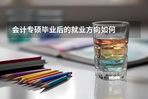 会计专硕毕业后的就业方向如何