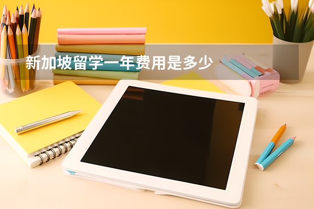 新加坡留学一年费用是多少